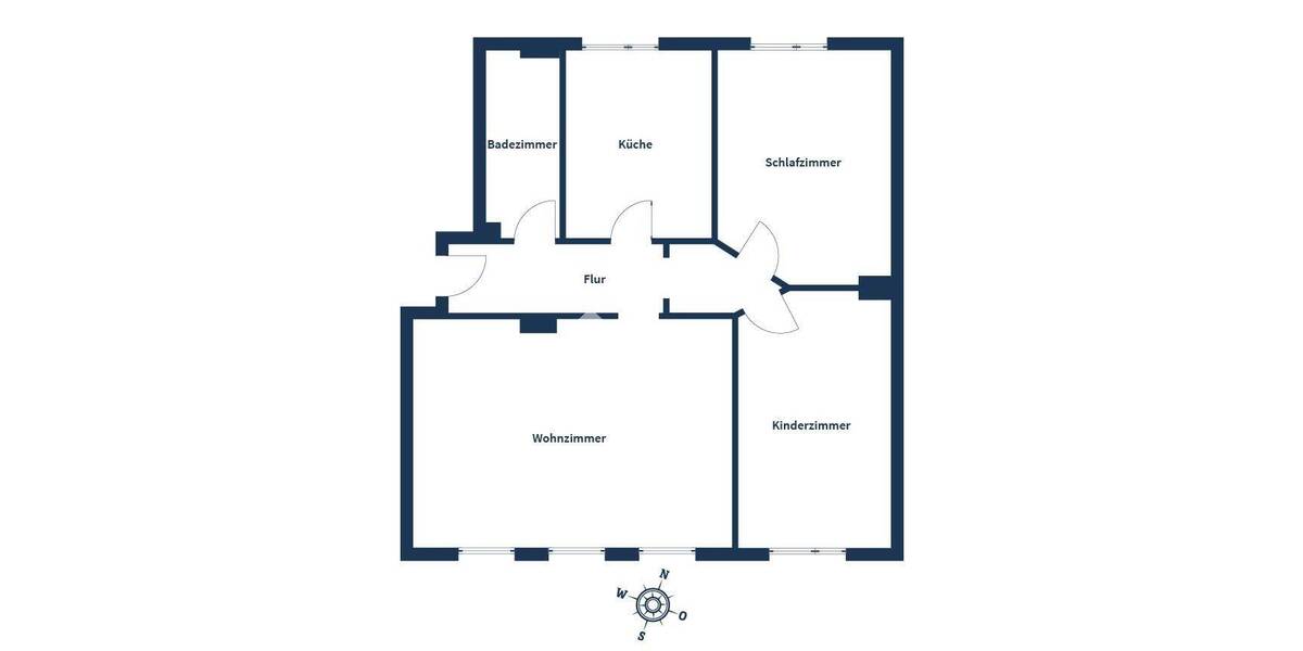 Etagenwohnung Gelsenkirchen Bulmke-Hüllen - 3 Zimmer, 83 m&sup2;, 135.000&euro; | Angebot:26816819