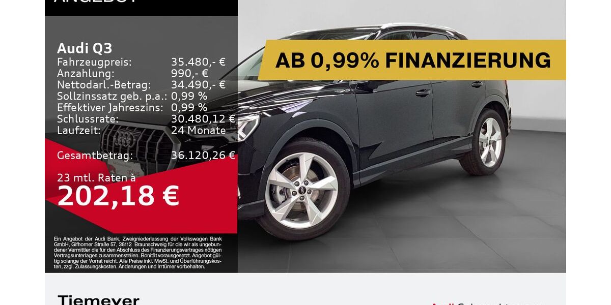 Audi Q3 7.973 km 34.980 &euro; Bochum 44809