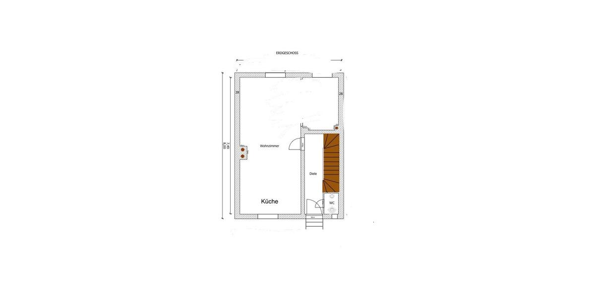 Reihenhaus Gelsenkirchen Erle - 4 Zimmer, 105 m&sup2;, 329.000&euro; | Angebot:27535042