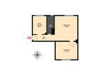 Etagenwohnung Dortmund Innenstadt Nord - 2 Zimmer, 58 m&sup2;, 600&euro; | Angebot:27584774
