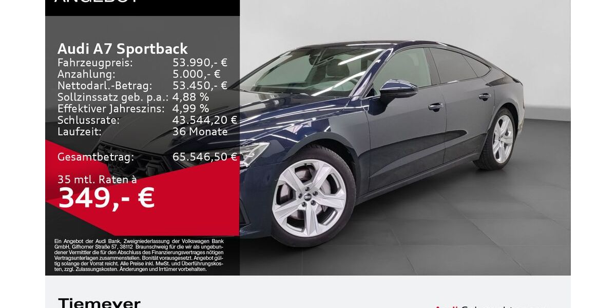 Audi A7 26.348 km 53.990 &euro; Bochum 44809