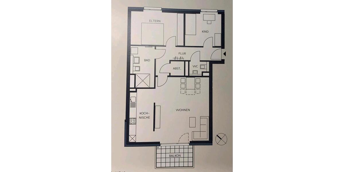 Moderne Neubauwohnung Am Auenpark in Selm- Erstbezug 3 zimmer