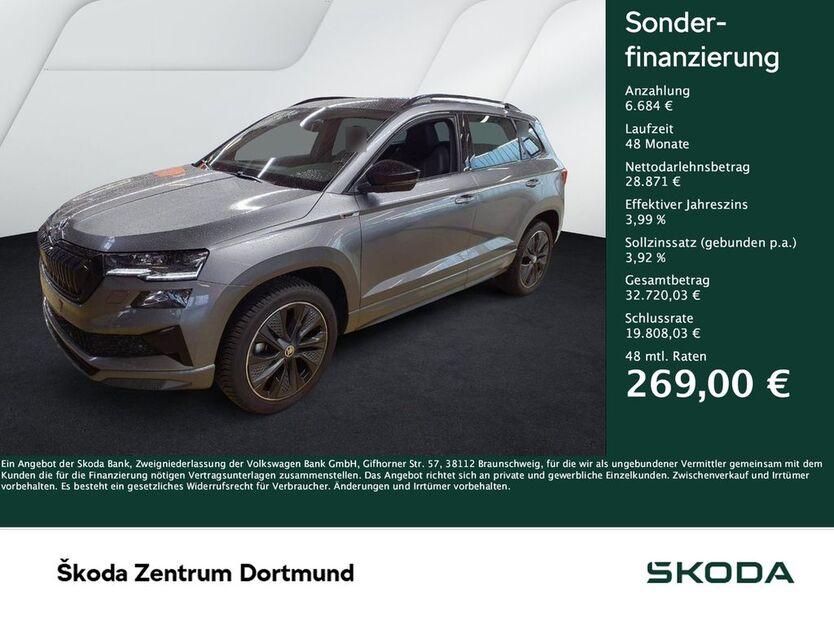 Skoda Karoq 15.787 km 35.555 € Dortmund 44309