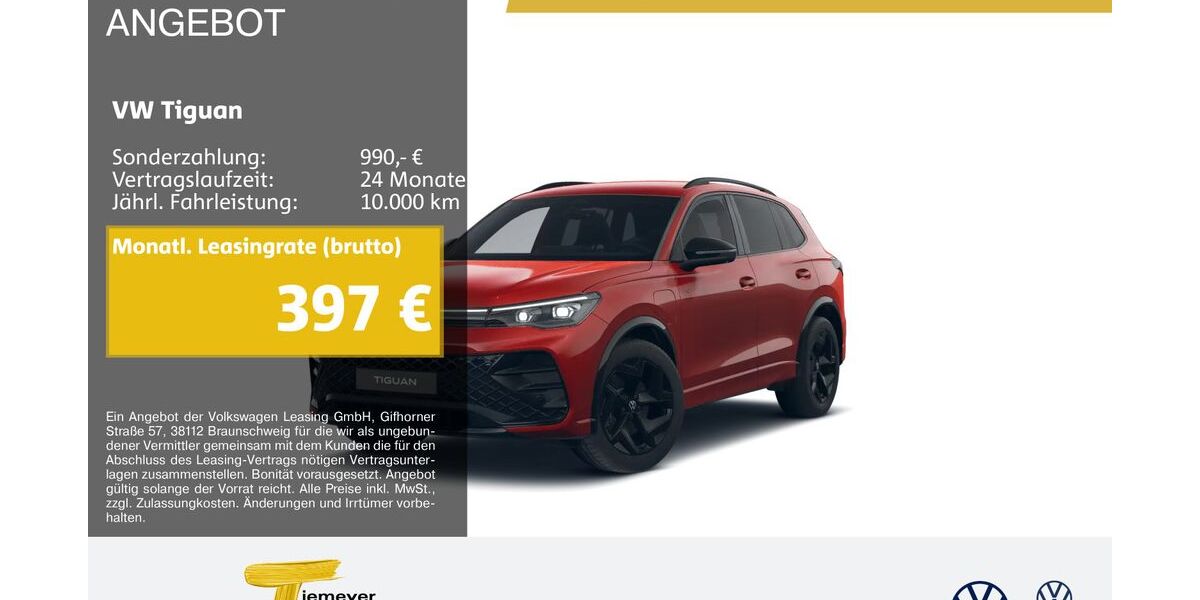 VW Tiguan 12.843 km 44.110 &euro; Marl 45770