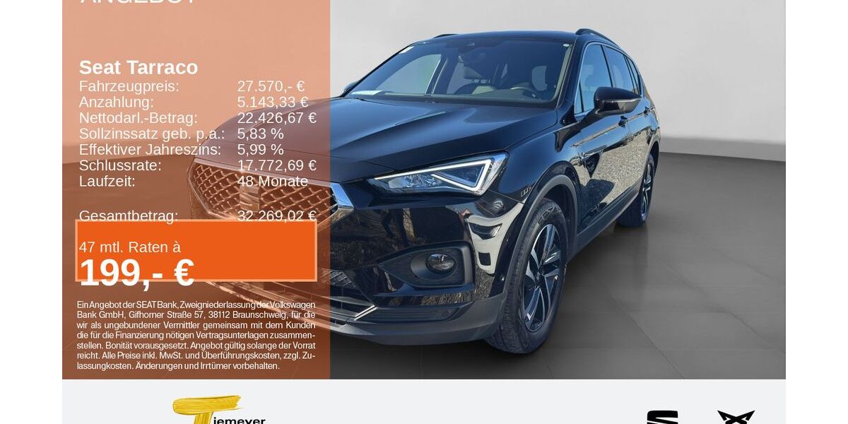 Seat Tarraco 61.825 km 26.790 &euro; Recklinghausen 45663