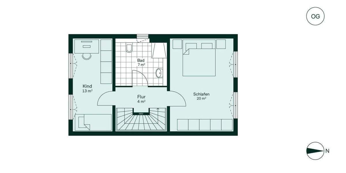 Doppelhaushälfte in ruhiger Feldrandlage mit Dachterrasse und Dachstudio 4 zimmer