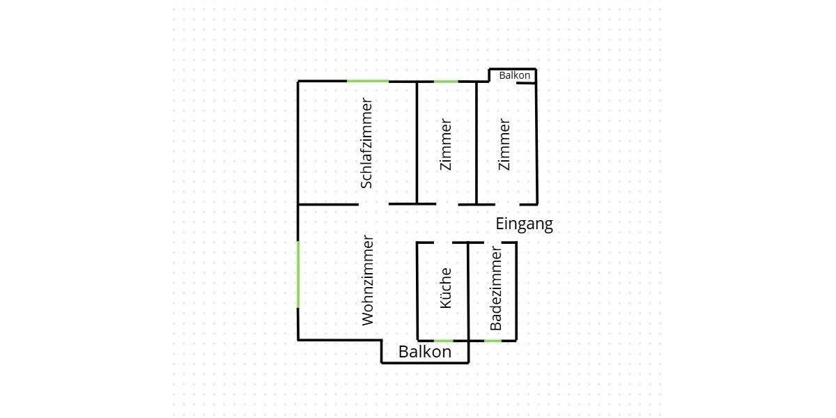 Etagenwohnung Dortmund Huckarde - 4 Zimmer, 71 m&sup2;, 198.000&euro; | Angebot:27168872