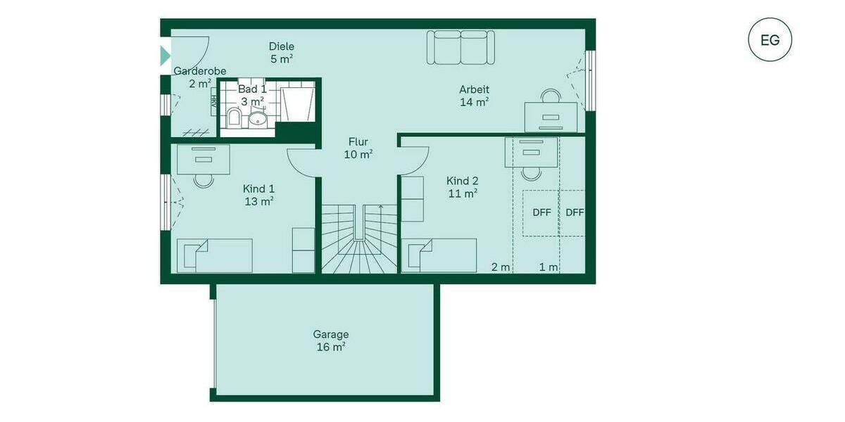 Doppelhaushälfte Wülfrath Innenstadt - 6 Zimmer, 135 m&sup2;, 584.900&euro; | Angebot:24031326
