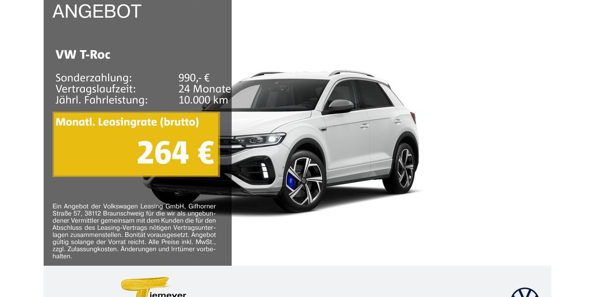 VW T-Roc 26.634 km 31.970 &euro; Herne 44653