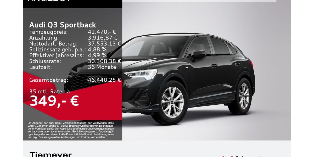 Audi Q3 28.110 km 41.470 &euro; Dorsten 46284