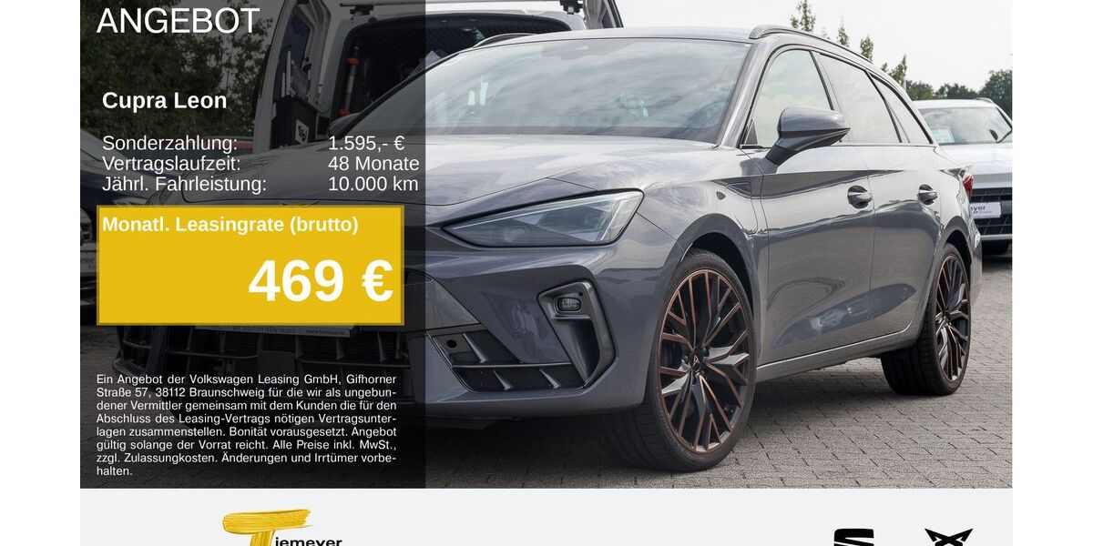 Cupra Leon 12.500 km 36.980 &euro; Bochum 44809