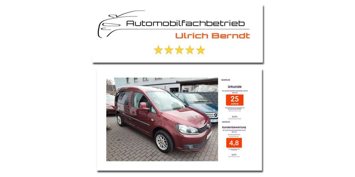 VW Caddy 117.854 km 8.999 &euro; Essen 45307