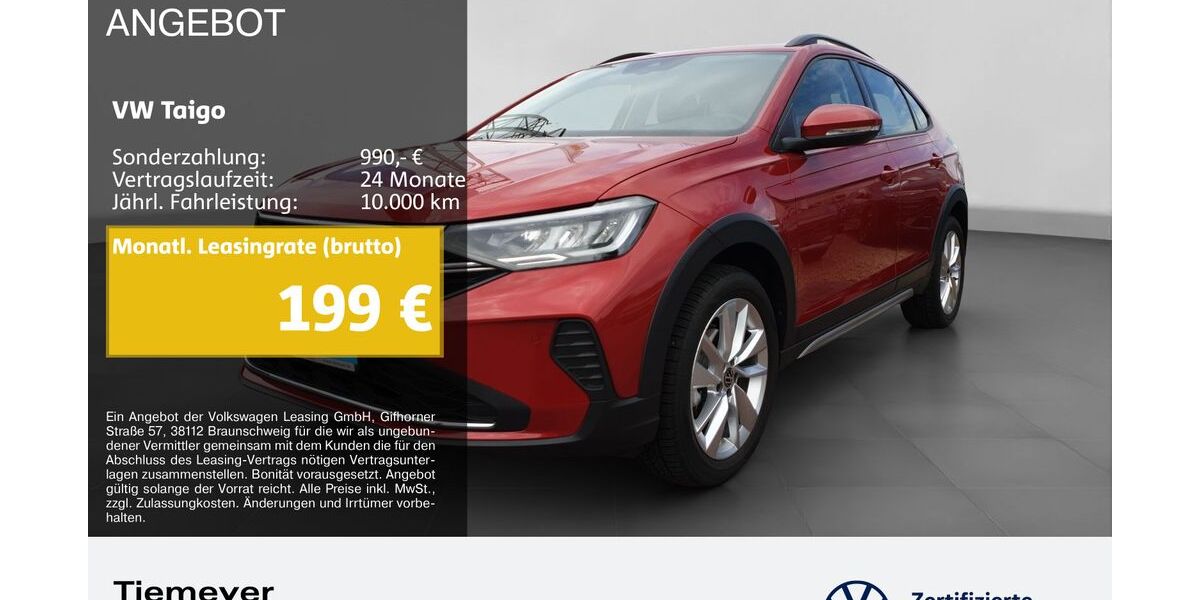 VW Taigo 6.809 km 21.890 &euro; Bochum 44892