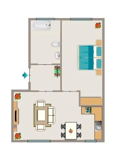 Klein aber fein - Wohnen, wo das Herz schlägt. zimmer