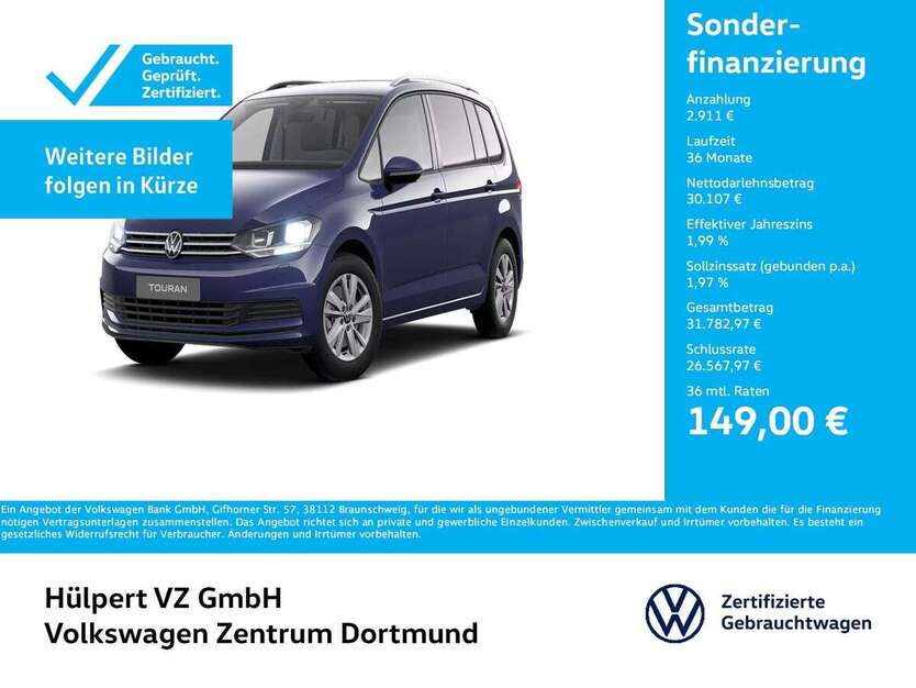 VW Touran 7.952 km 33.018 € Dortmund 44141
