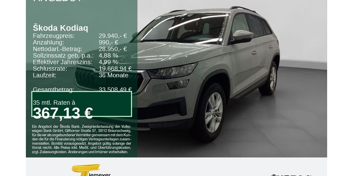 Skoda Kodiaq 72.044 km 29.940 &euro; Bochum 44809