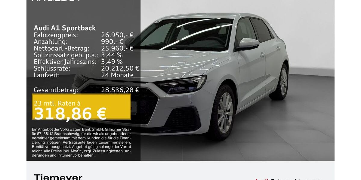 Audi A1 4.116 km 26.740 &euro; Bochum 44809