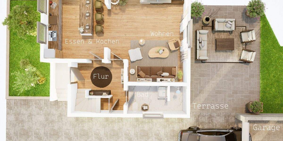 ALTE TRADITION NEU GESTALTEN! Reihenendhaus mit drei Schlafzimmern 4 zimmer