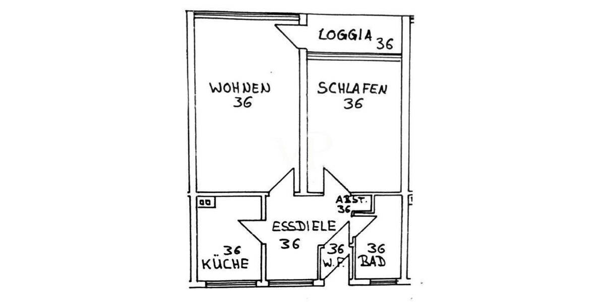 Etagenwohnung Velbert Birth - 2 Zimmer, 66 m&sup2;, 139.000&euro; | Angebot:26840925