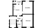 Etagenwohnung Herne Wanne-Bickern - 2.5 Zimmer, 60 m&sup2;, 402&euro; | Angebot:25751930