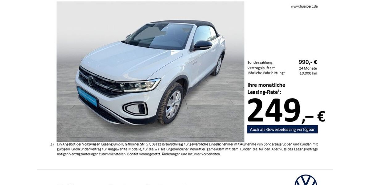 VW T-Roc 8.695 km 28.922 &euro; Dortmund 44141