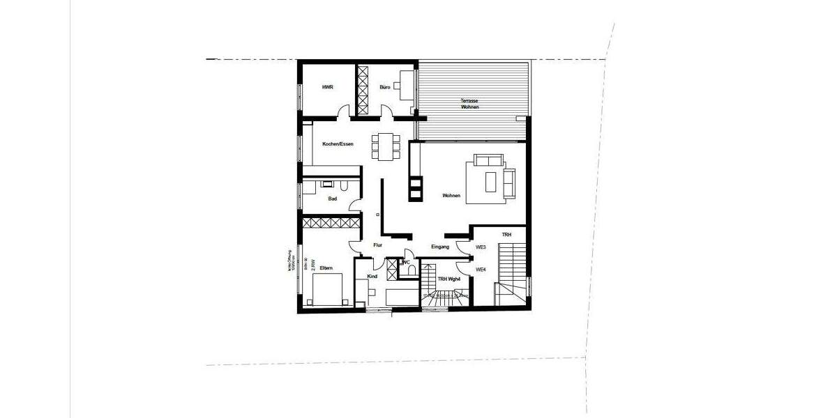 Etagenwohnung Herten / Westerholt Westerholt - 4 Zimmer, 150 m&sup2;, 1.550&euro; | Angebot:25796626
