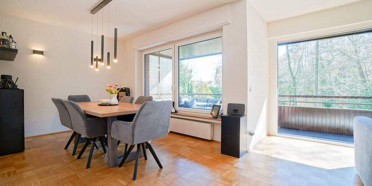 Etagenwohnung Mülheim an der Ruhr Saarn - 3 Zimmer, 94 m&sup2;, 1.300&euro; | Angebot:25399868