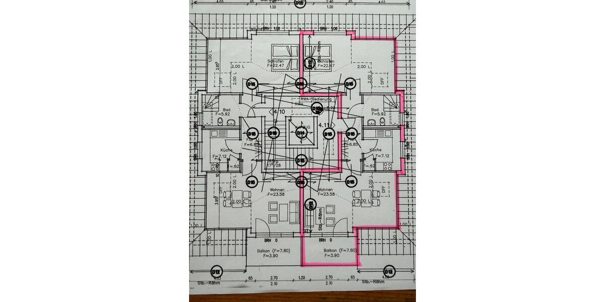 Dachgeschoßwohnung Hagen Hagen-Nord - 2.5 Zimmer, 70 m&sup2;, 580&euro; | Angebot:27583399