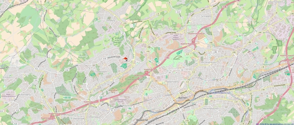 Renovierte Drei-Zimmer-Wohnung in Wuppertal-Uellendahl