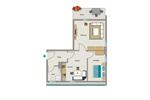 Erdgeschoßwohnung Dortmund Innenstadt West - 2.5 Zimmer, 50 m&sup2;, 590&euro; | Angebot:26329892