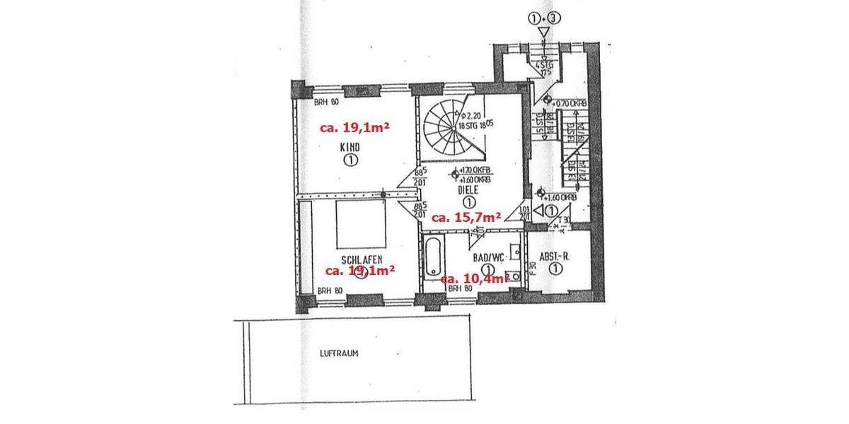 Loft - Studio - Atelier Wuppertal Gemarkung Elberfeld - 3 Zimmer, 156 m&sup2;, 440.000&euro; | Angebot:27026128