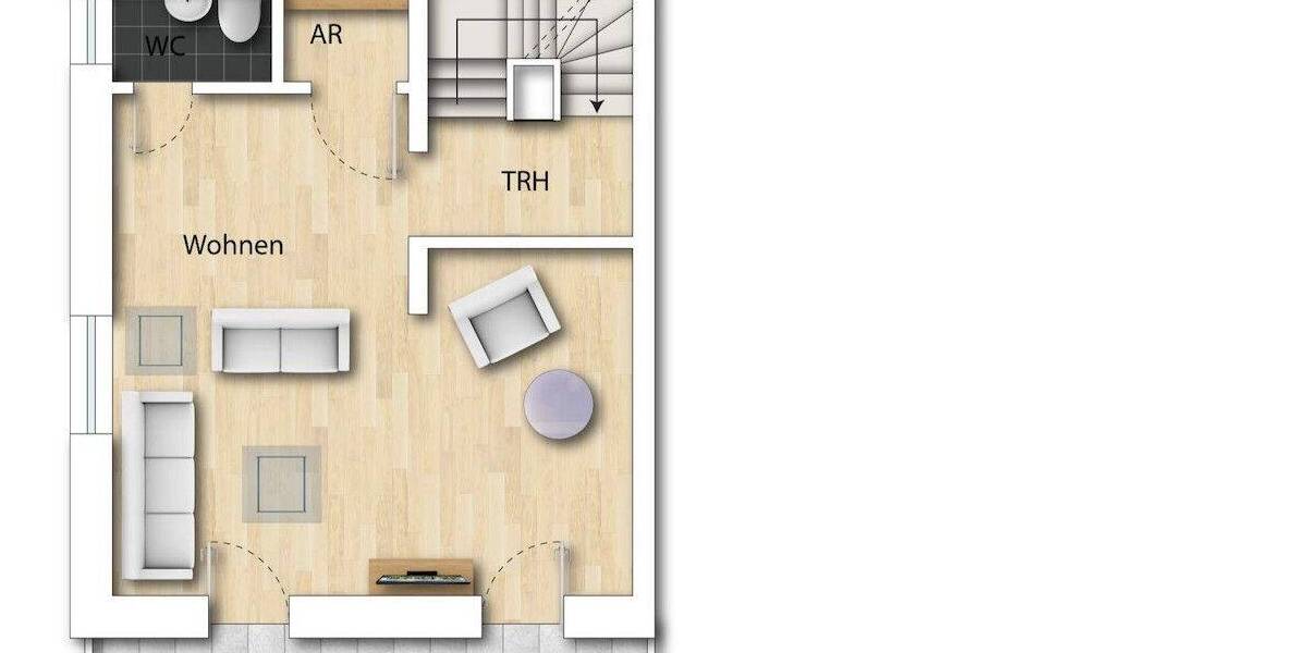 Reihenmittelhaus Hattingen Bredenscheid-Stüter - 3 Zimmer, 135 m&sup2;, 1.693&euro; | Angebot:25708877