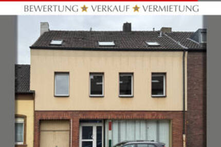 SANIERUNGSBEDU?RFTIGES Mehrfamilienhaus MIT LADEN, LAGER, 2-3 WohnungEN GARAGE UND GROßEM GARTEN.