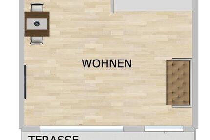 Stilvolle neuwertige 1,5 Zimmer Wohnung in Bochum Wattenscheid zimmer