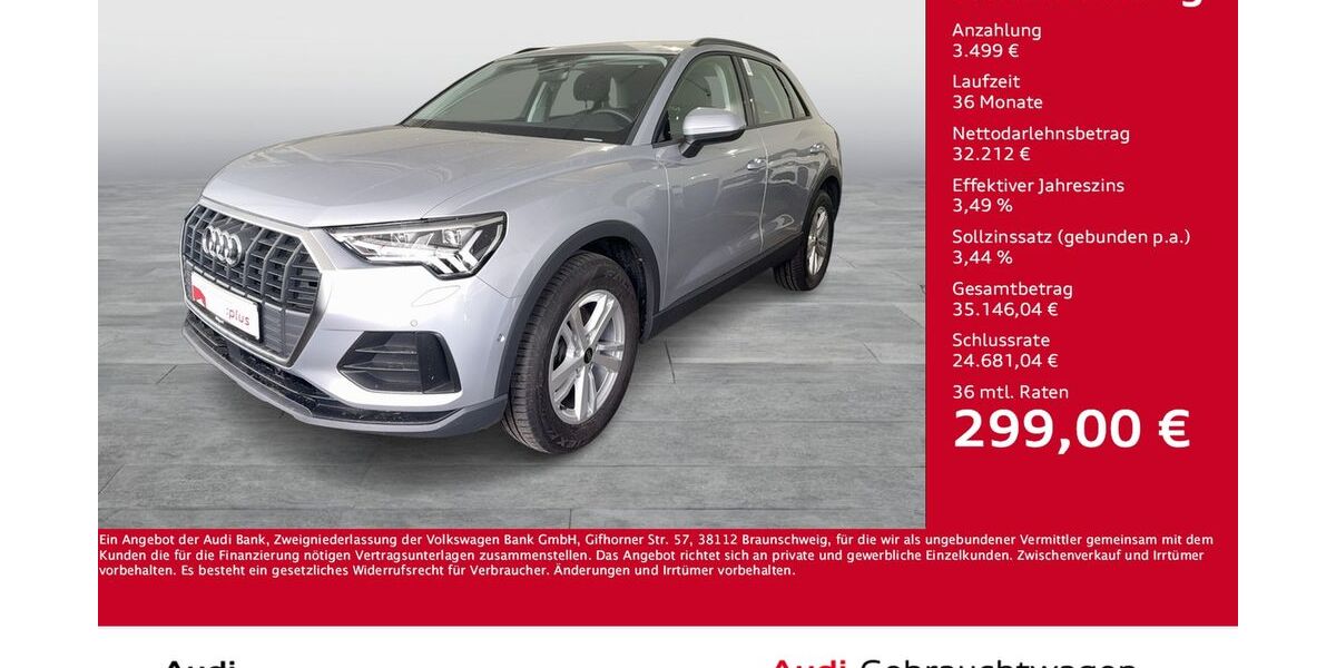 Audi Q3 13.825 km 35.711 &euro; Dortmund 44143