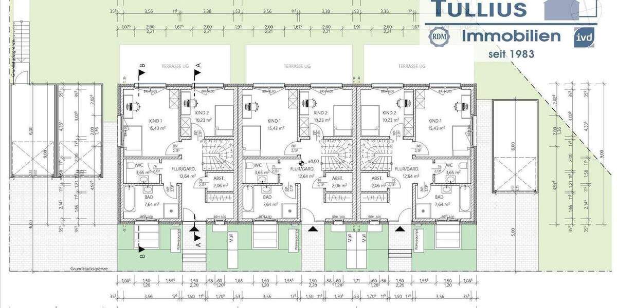 projektiertes Reiheneckhaus in Toplage von Essen-Gerschede 6 zimmer