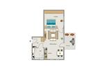Erdgeschoßwohnung Dortmund Hörde - 2.5 Zimmer, 61 m&sup2;, 402&euro; | Angebot:26459002