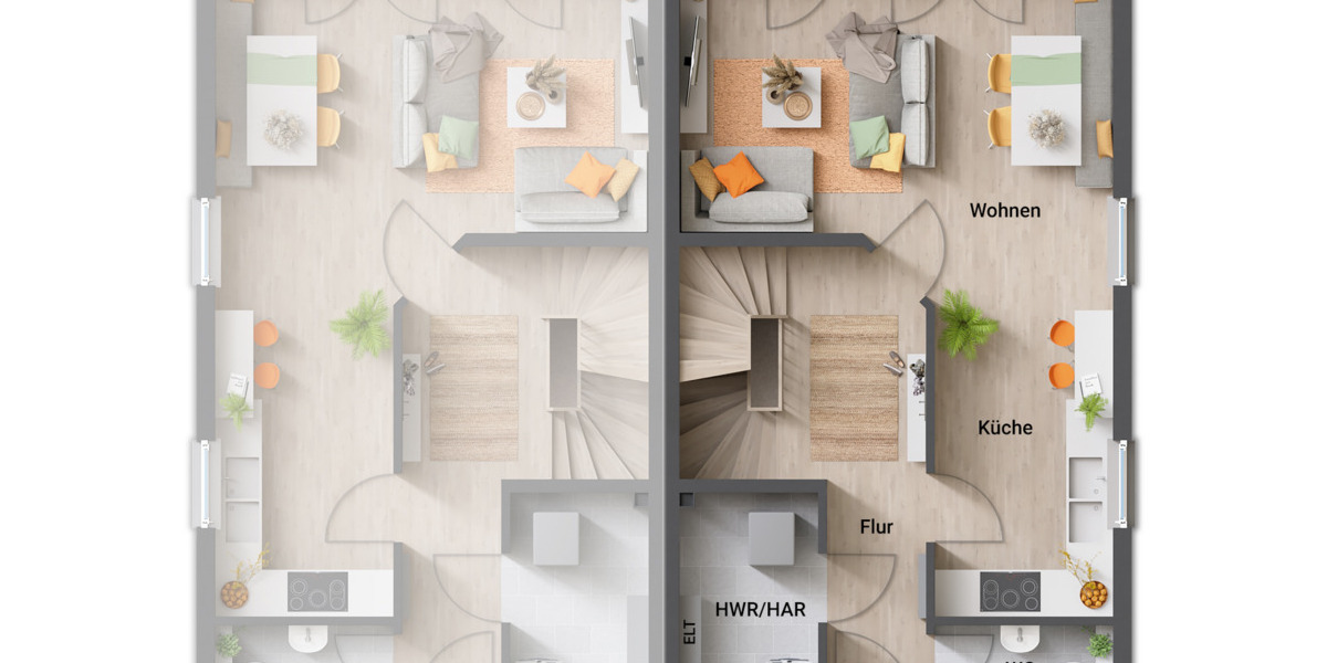 Doppelhaushälfte Bottrop Eigen - 6 Zimmer, 150 m&sup2;, 578.729&euro; | Angebot:25524184