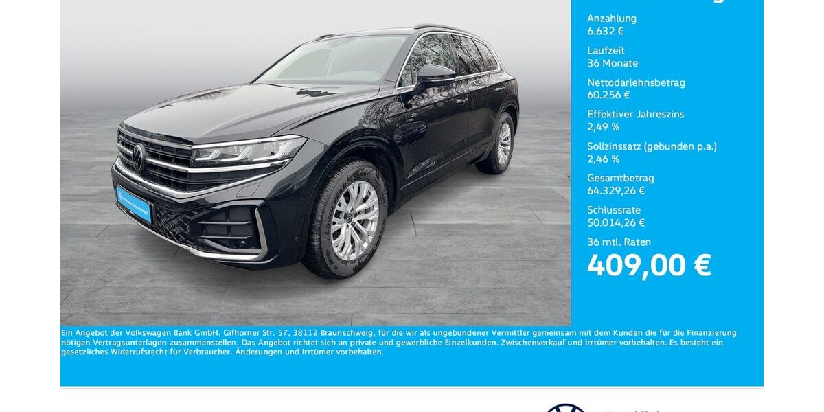 VW Touareg 9.995 km 66.888 &euro; Dortmund 44141