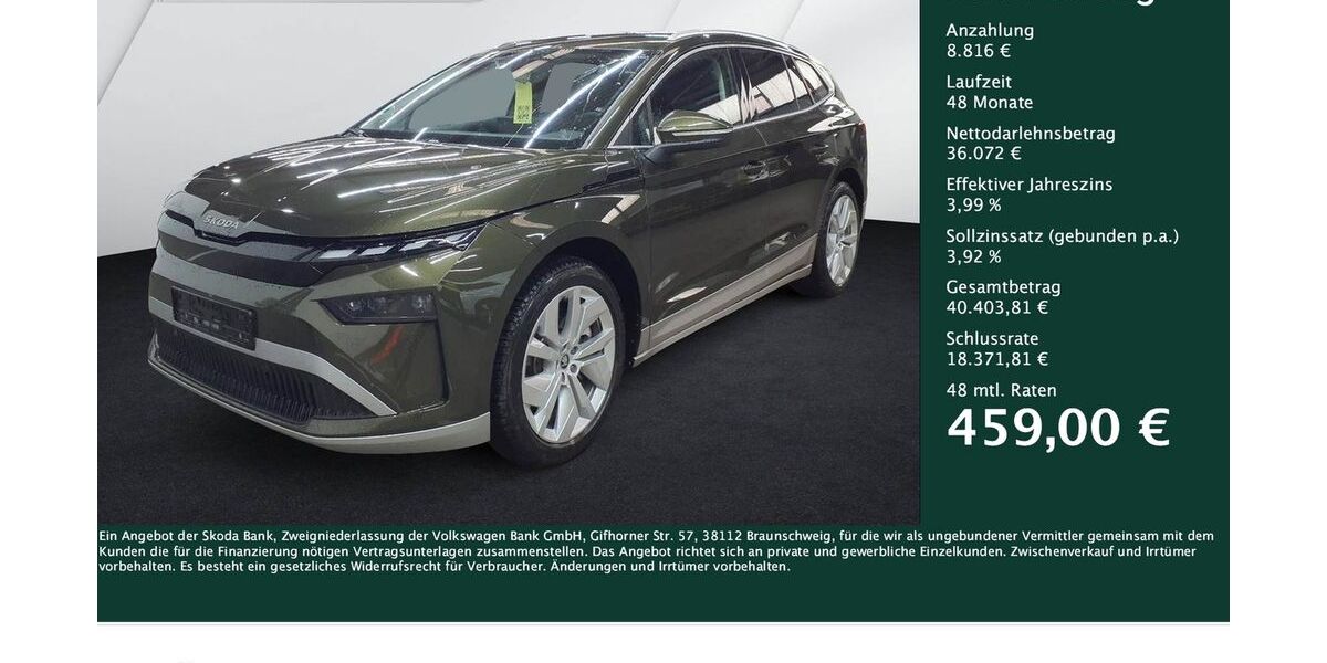 Skoda Enyaq 12.885 km 44.788 &euro; Dortmund 44309