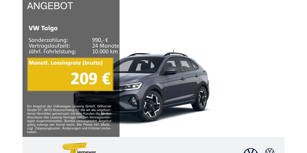 VW Taigo 14.507 km 25.390 &euro; Castrop-Rauxel 44575