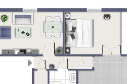 Wohnung Bochum Weitmar - 2.5 Zimmer, 50 m&sup2;, 600&euro; | Angebot:26644411