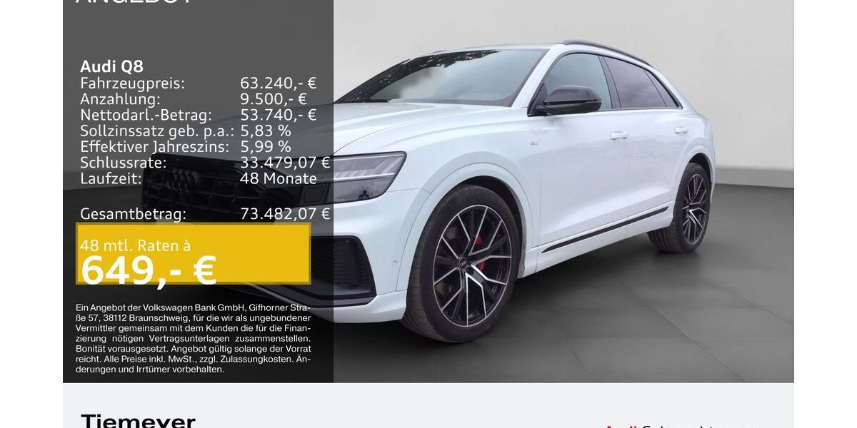 Audi Q8 76.120 km 55.860 &euro; Gelsenkirchen 45894