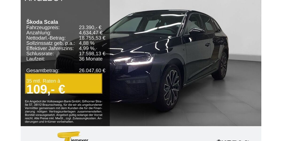 Skoda Scala 25.558 km 22.870 &euro; Bochum 44809