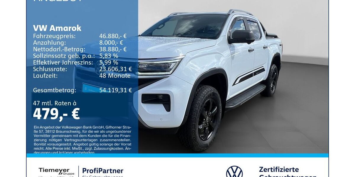 VW Amarok 156.115 km 46.330 &euro; Recklinghausen 45663