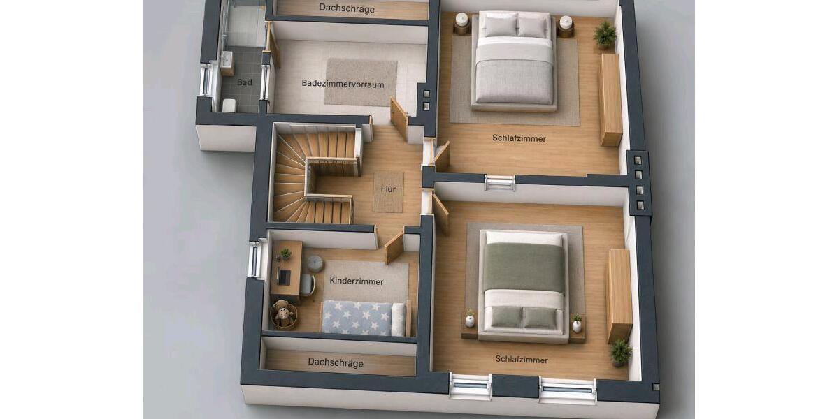 Doppelhaushälfte Herten Bertlich - 5 Zimmer, 130 m&sup2;, 395.000&euro; | Angebot:27533789