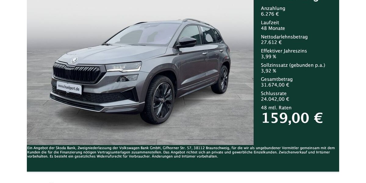 Skoda Karoq 15.763 km 33.833 &euro; Dortmund 44309