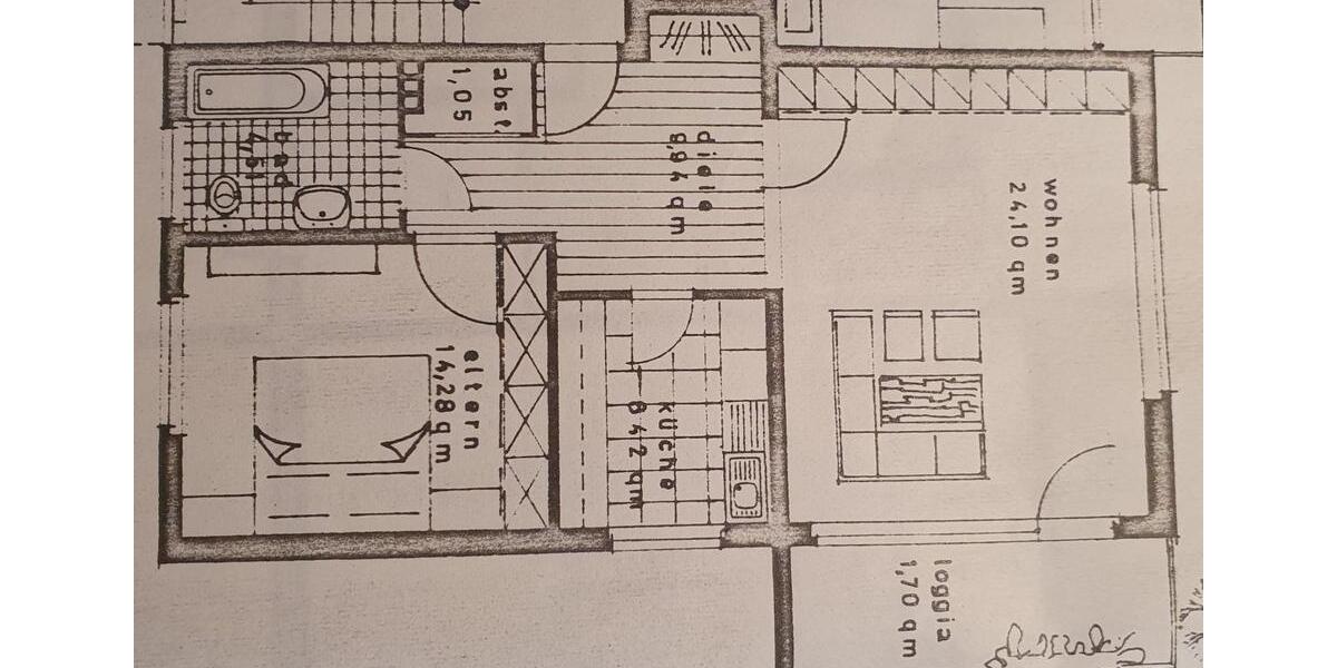 Etagenwohnung Bochum Bochum-Südwest - 2 Zimmer, 62 m&sup2;, 148.000&euro; | Angebot:27474905