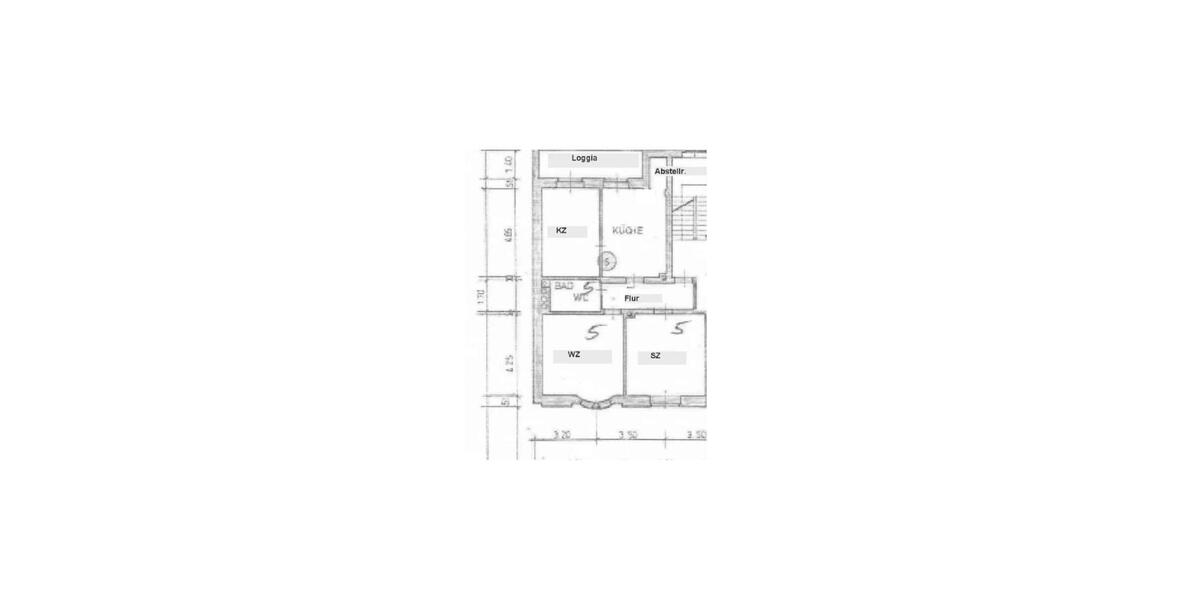 Etagenwohnung Hagen Hagen-Mitte - 3 Zimmer, 79 m&sup2;, 179.000&euro; | Angebot:25483534