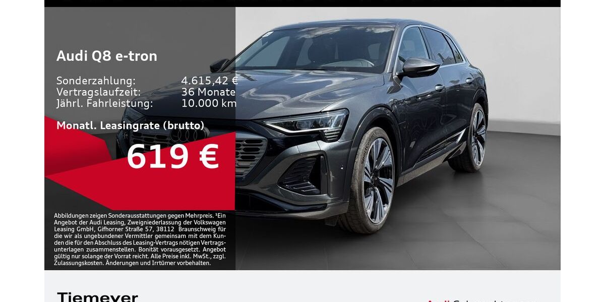 Audi Q8 e-tron 42.880 km 51.970 &euro; Gelsenkirchen 45894
